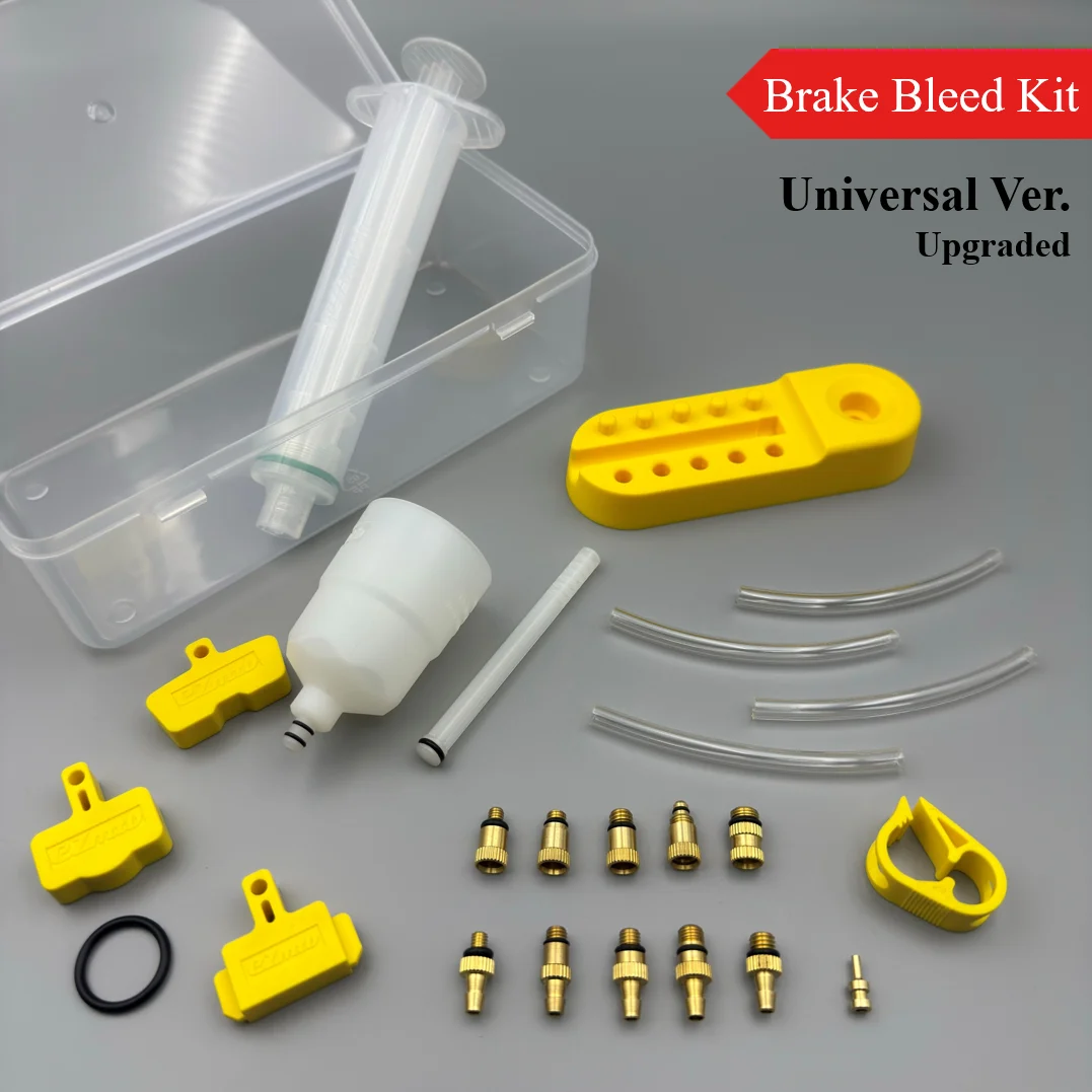 1 Set EZmtb Bicycle Hydraulic Disc Brake Funnel Oil Bleed Tool Kit, Universal Version, for Shimano Sram Avid Magura Nutt Zoom
