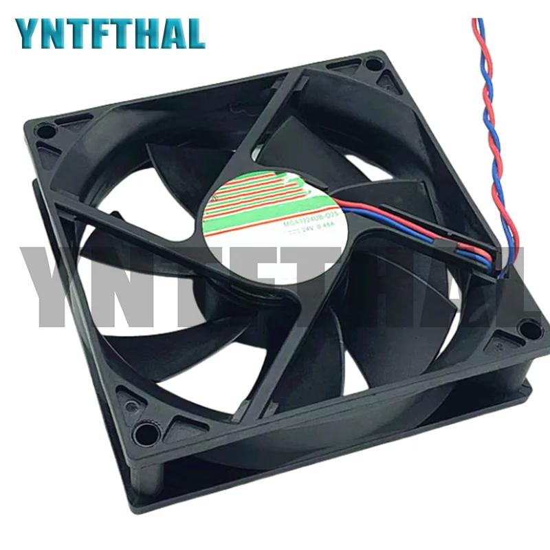 New MGA9224UB-025 24V 0.48A 9025 9CM Inverter Cooling Fan