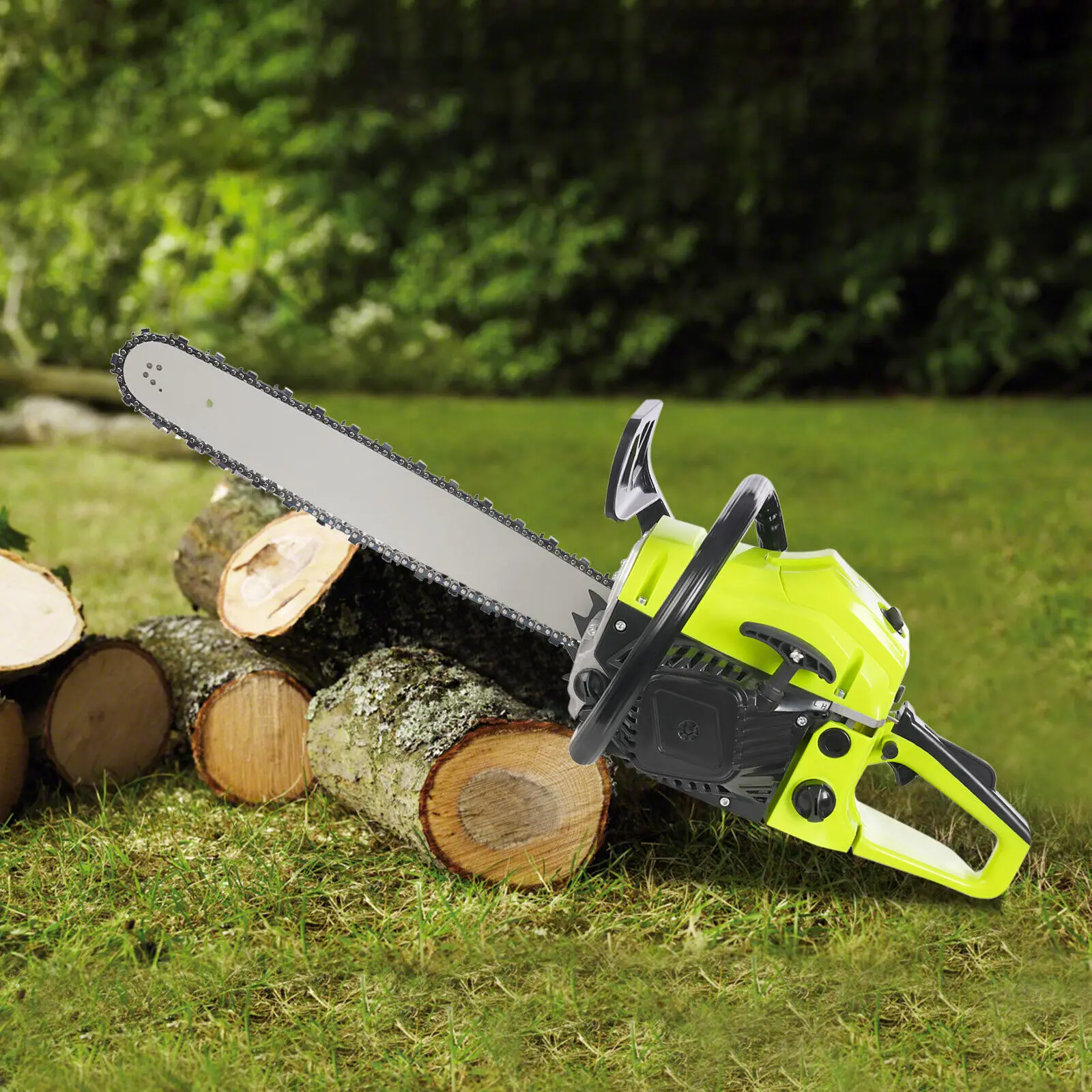 80*24*28 cm 58cc Handheld Petrol Chain Saw 2300W Gasoline Chainsaw For Garden Pruning Deforestation Firewood Cutting