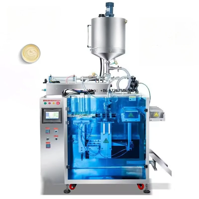 Automatic pouch filling sealing stick sachet liquid honey vertical packaging machine filling machine