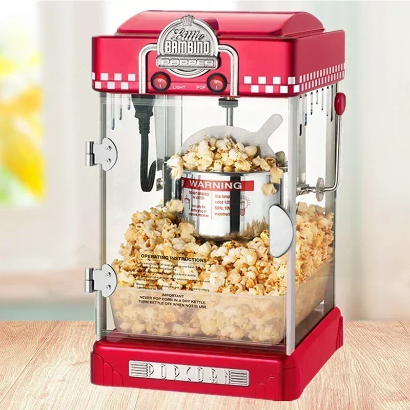 Popcorn Machine Stall Automatic Electric Heating Spherical Popcorn Machine Household Popcorn Machine Pop Corn