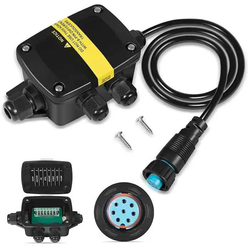 010-11613-00 8-Pin Female to Wire Block Adapter for Garmin Garmin echoMAP 50s/70s/50dv/70dv, GPSMAP, GSD 24/25 Modules