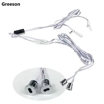 12V 24V 5A LED ovladač světla infračervený senzor překážek pro indukční spínač skříňky na víno s dvojitými dveřmi 10 nejlepší prodej spínač osvětlení dveří skříňky - №3