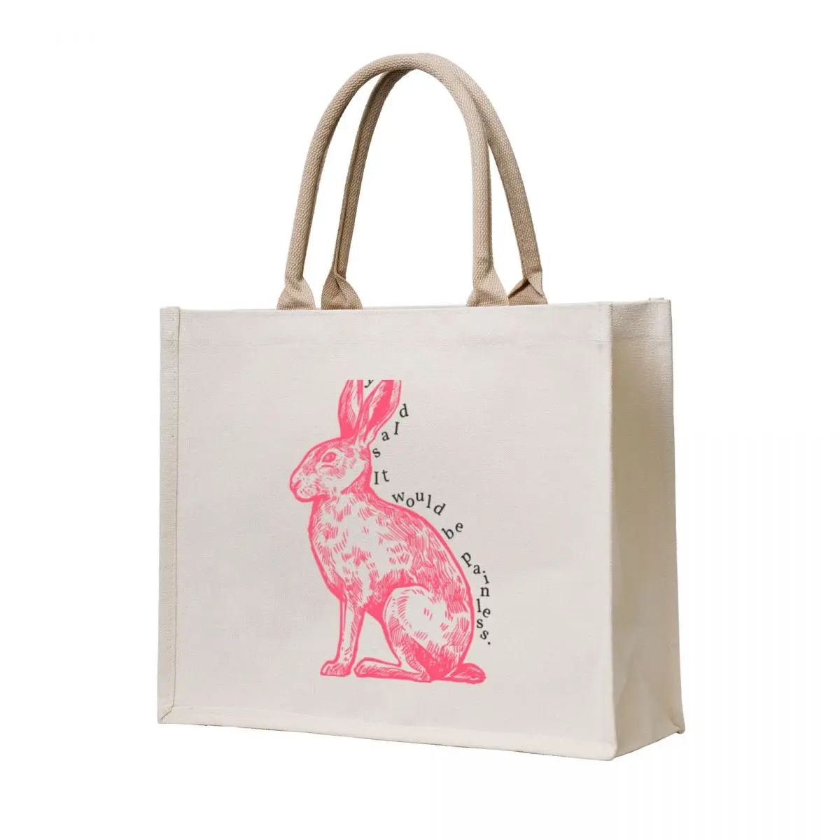 

you said it would be painless. The National, _quot_Pink Rabbits_quot_ Tote Bag shopper bags large size bags shopper bag women