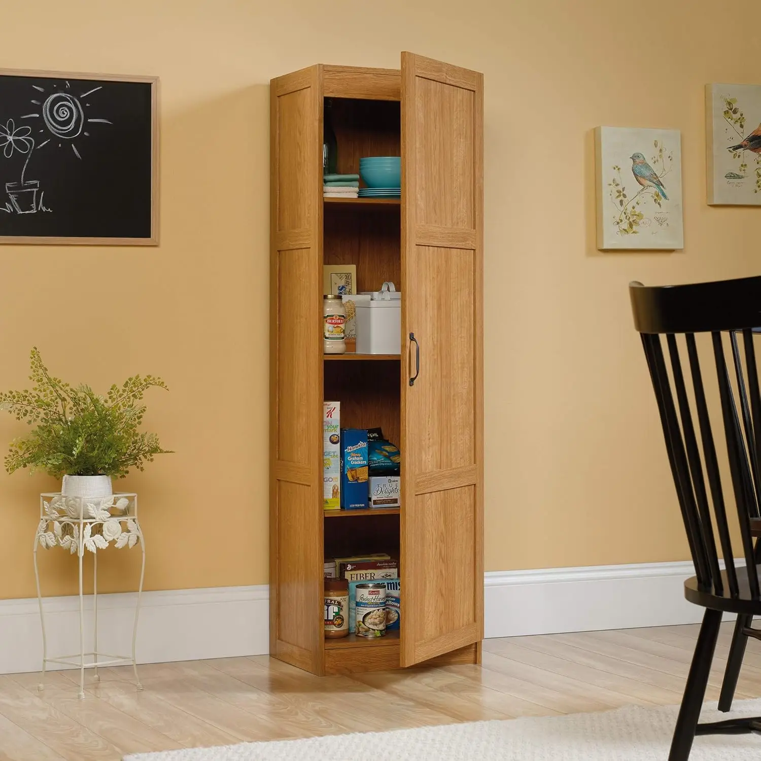 Miscellaneous Storage Cabinet/ Pantry cabinets, Highland Oak finish