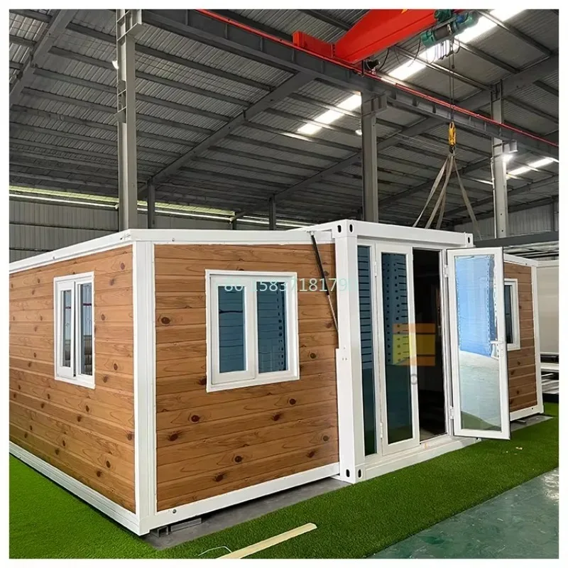 Low Cost Container House Waterproof Prefab Expandable Tiny House Portable Living Prefabricated Villa Mobile Home Container House