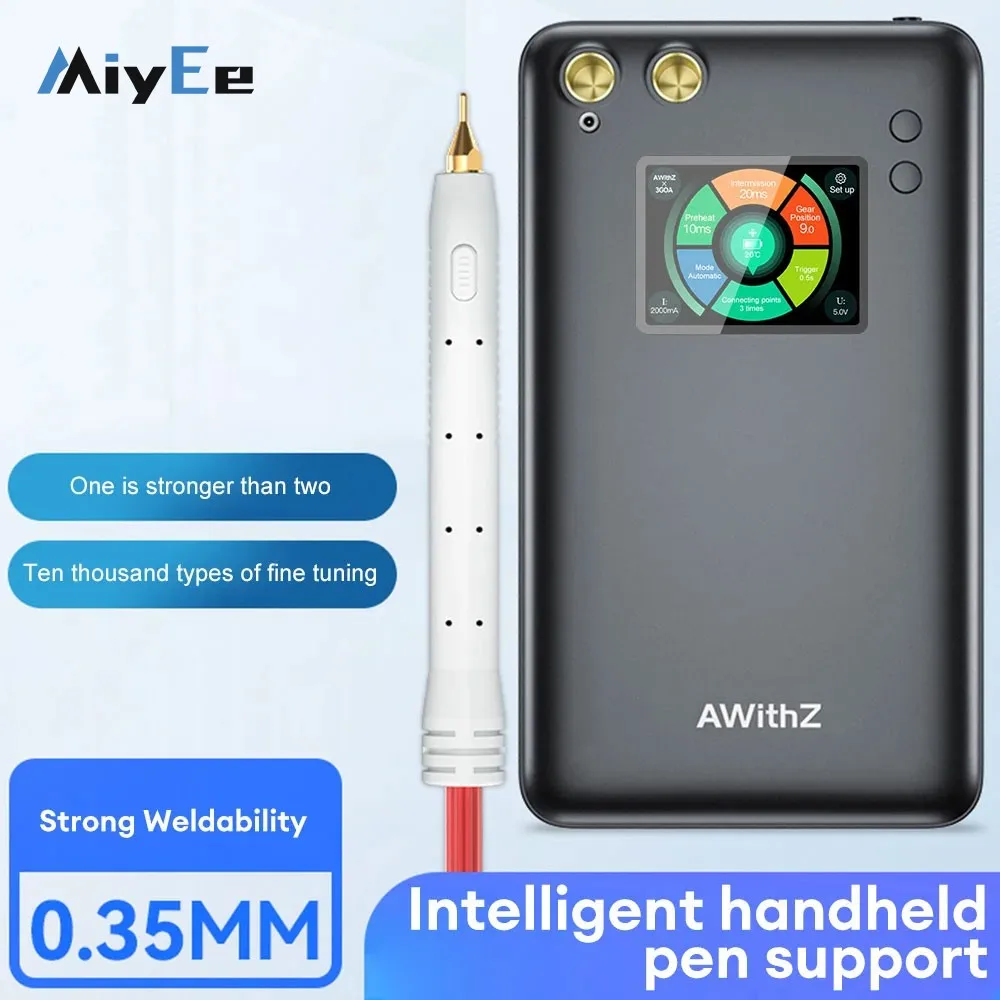 

AWITHZ U3 Enhanced Version 7500mAh/11000mAh Portable Spot Welder with Intelligent Hand Controlled Welding Pen