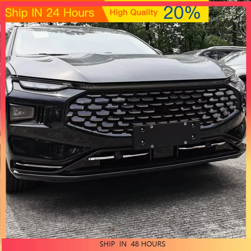 Modified grille lower decorative strip automotive exterior decoration accessories Suitable Suitabled Taurus/Mondeo‌ 2022 2023 20