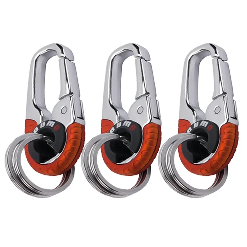 Sleutelhanger Voor Mannen Van Roestvrij Staal Met Haak Outdoor Karabijnhaak Klimmen Sleutelring Accessoires Stevige Riemclip sleutelhanger heren roestvrij staal sleutelhanger sleutelring sleutelclip