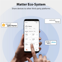 ABFN-Tuya Matter Thread PIR Motion Sensor Human Body Motion Infrared Detector Work With Homekit Alexa Google Home