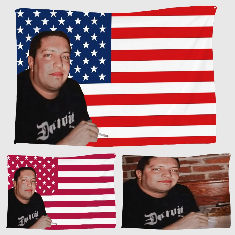 Sal Vulcano Tapestry Print Wall Tapestry Fabric Home Wall Rug Carpets Hanging Big Couch Blanket