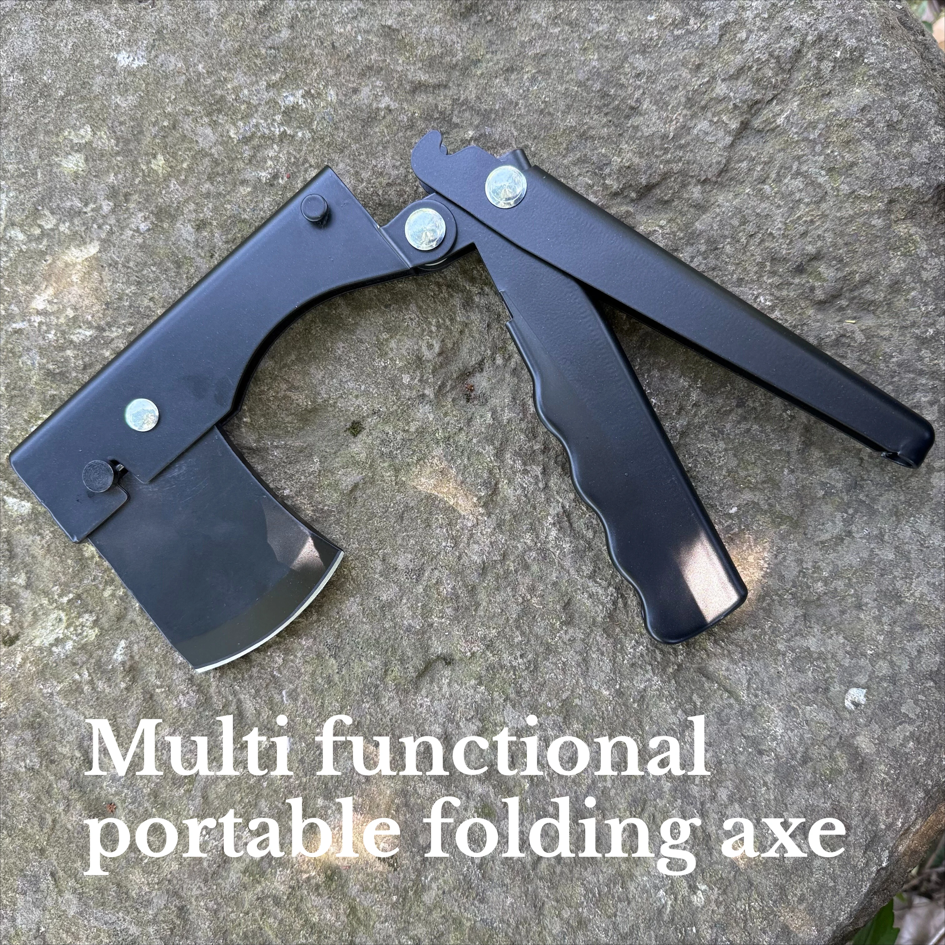 

NEW Outdoor Camping Survival Emergency Household Chopping Tool Multifunctional Folding Tactical Axe