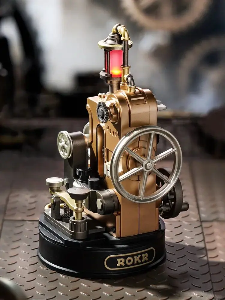 Robotime 3D Puzzle Model Helikoptera Da Vinci Zestaw Mechaniczny DIY do Składania z Oświetleniem i Ruchem, Model Inżynieryjny z PVC, Zabawka — 2