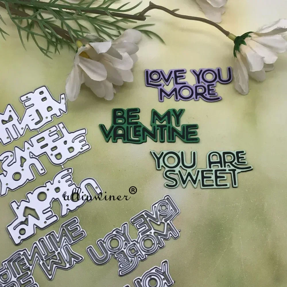 

Letter decoration Metal Cutting Dies Stencils Die Cut for DIY Scrapbooking Album Paper Card Embossing