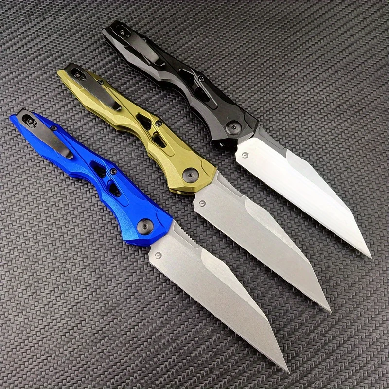 

Folding Pocket Knife Outdoor CPM154 Sharp Flat Edge Camping Hunting Self-defense Tactical Multitools Portable EDC Knife Tools