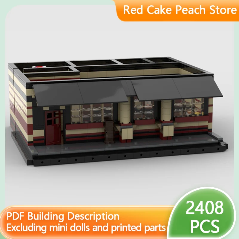 Populaire Anime Model MOC Bouwstenen Animatiescène Magische Winkel Modulaire Technologie Kinderen Vakantiecadeaus Assembleer Speelgoedset