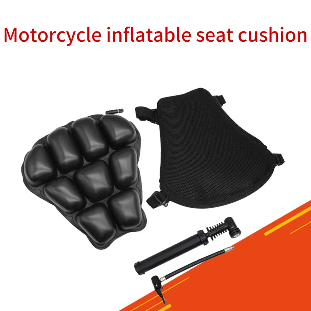 Air Pad Motorcycle Inflatable Seat Cushion Cover Universal For R1200GS R1250GS For CBR600 Z800 Z900 For GSXR 600 750 For 390 ATV