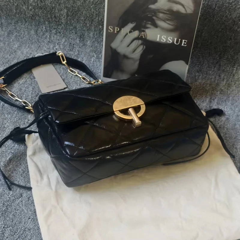 

Французский дизайнер Moon Ins, популярная женская кожаная сумка-мессенджер, сумка через плечо, женская сумка через плечо высокого качества