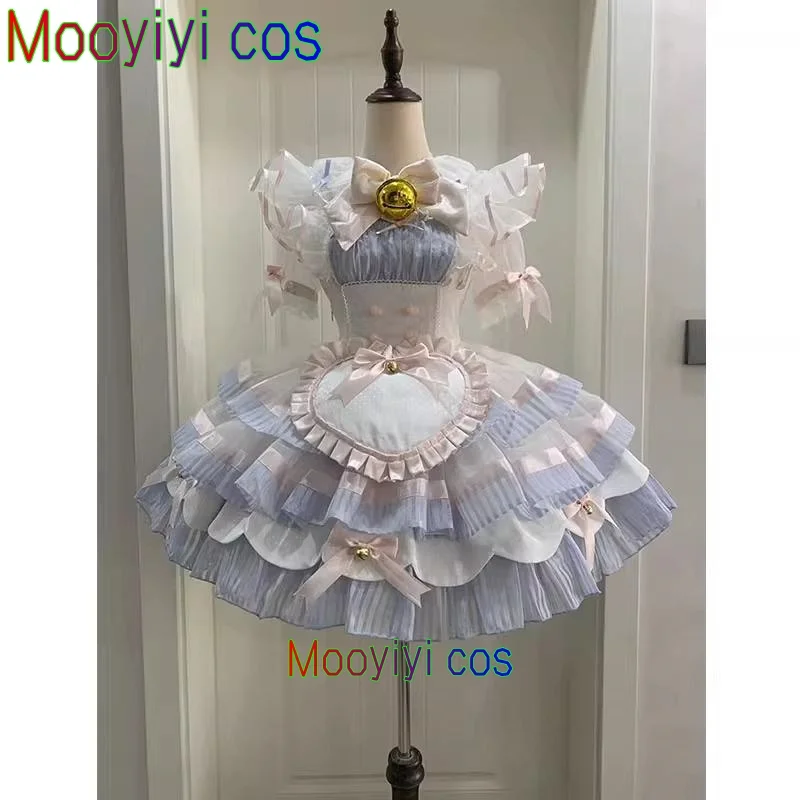 

New Mooyiyi cos Di Gi Charat bell Cosplay costume Halloween Christmas Role Playing Party Comic Exhibition Game Anim Lolita skirt