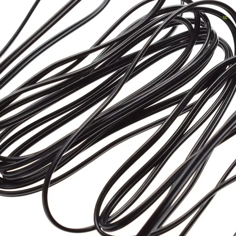 المزدوج الأشعة تحت الحمراء للتحكم عن بعد موسع تمديد كابل 3.5 مللي متر الأشعة تحت الحمراء الارسال مكرر كابل لمجموعة التلفزيون