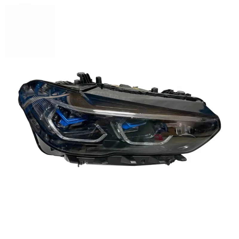For BMW X5 G05 2020-2023 Black Laser LED Headlights OEM High Configuration