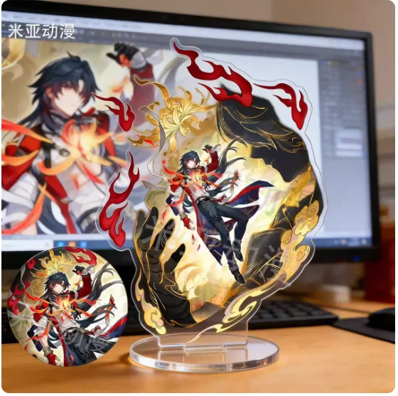 Japanese Anime Honkai：Star Rail Blade Acrylic Stand Figure Model Plate Cosplay Collection Desktop Decor Gifts WKGYP