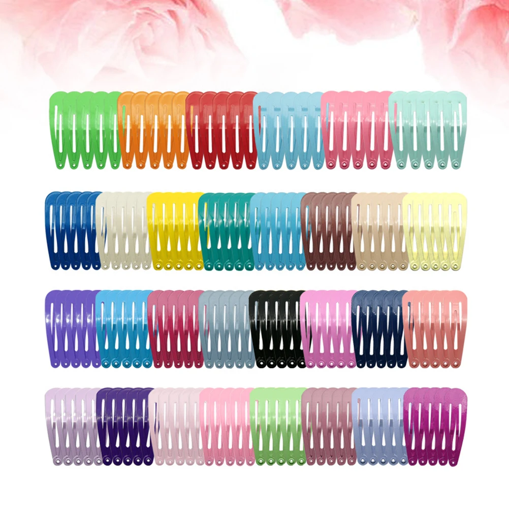 

100Pcs Water Girls Hairpin Attractive Kids Accessory Birthday Christmas Party Decoration Random Color