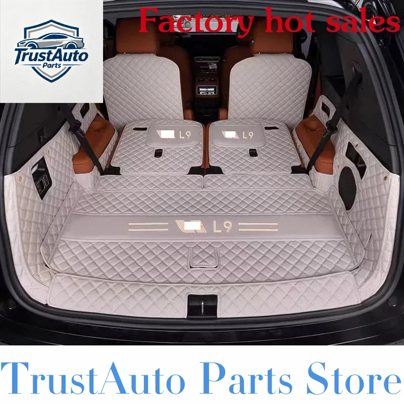 TrustAuto Parts Store Is Having A Hot SaleDurle Li Lixiang L - Trunk Liner Mats Floor Tray Rear Backrt Pad Car Interior Accsori