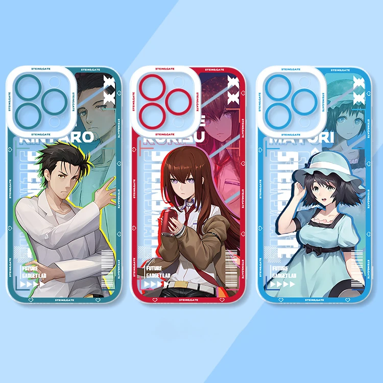 Anime Steins Gate Silicone Phone Case For Huawei Honor 10 10i 20 20i 30 30S Lite 50 60 SE 70 8X 9X Pro V20 V30 V40 Back Cover