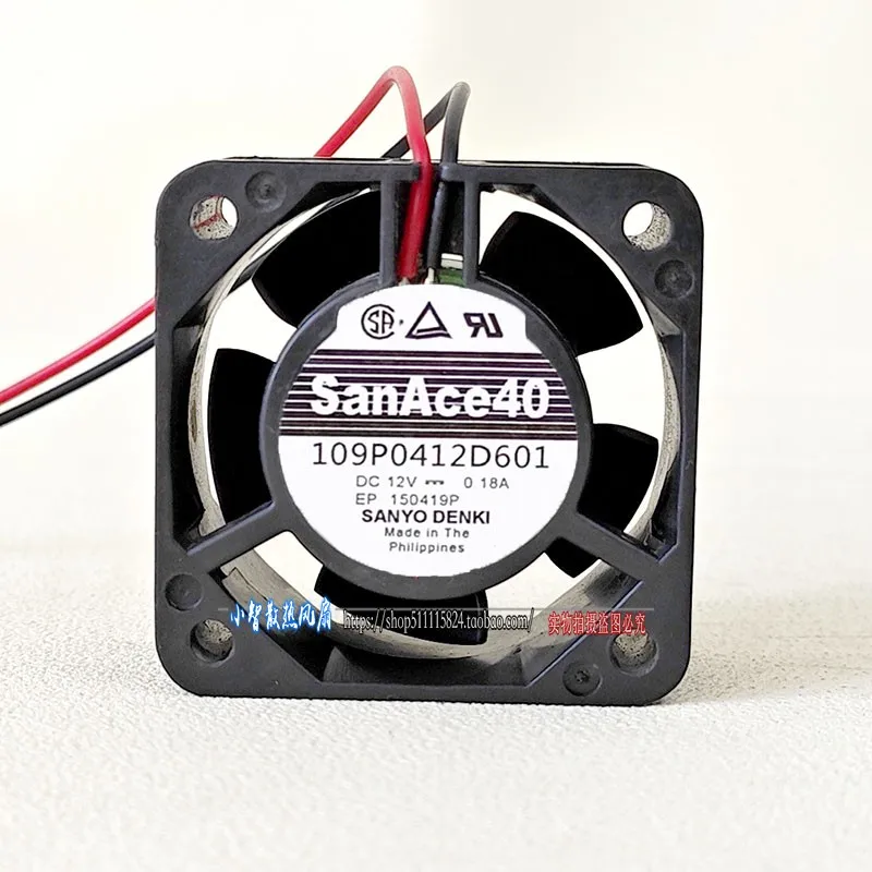 ORIGINAL 109P0412D601 12V 4020 40*40*20mm NEW COOLING FAN RADIATOR
