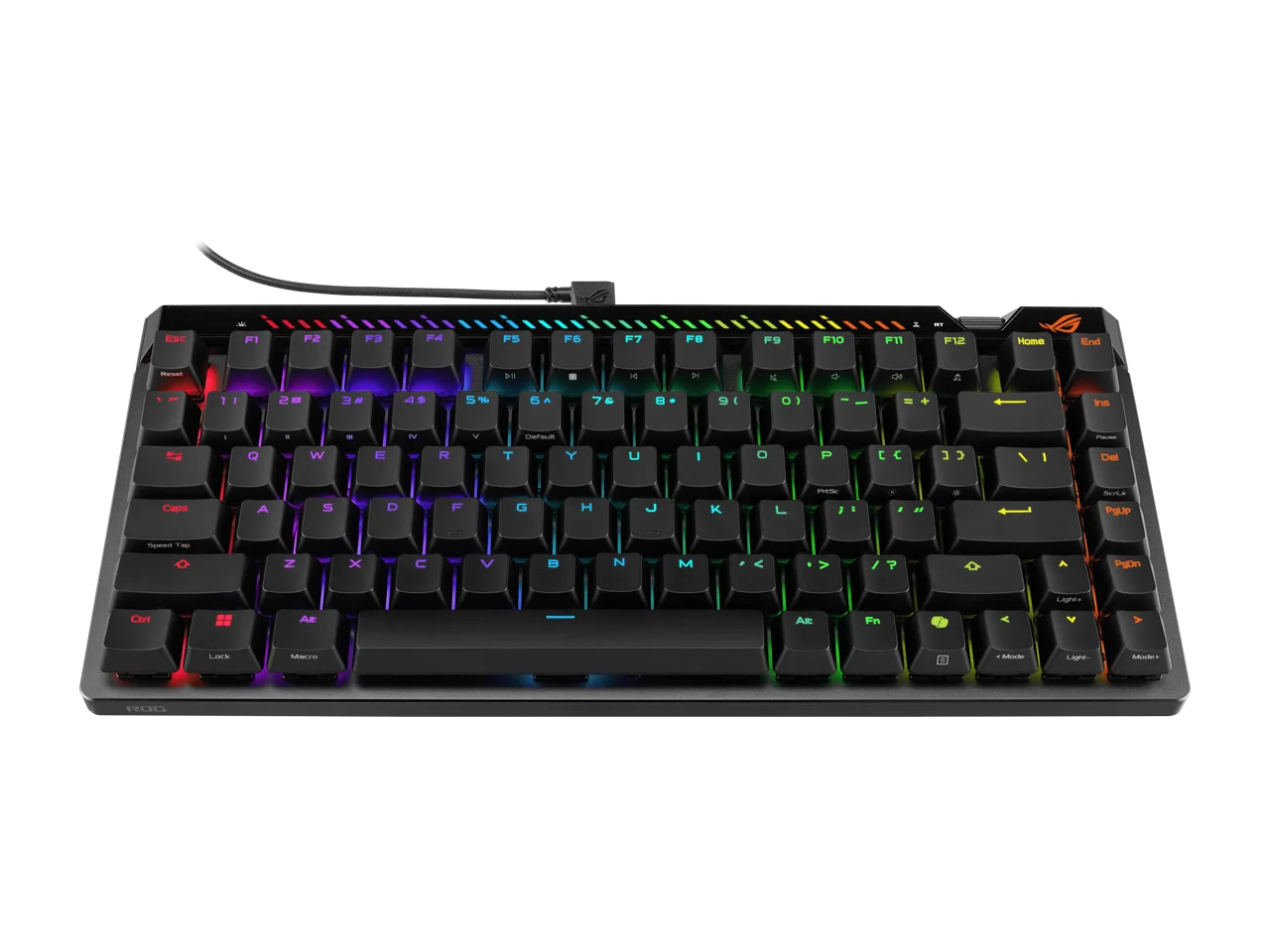 لوحة مفاتيح الألعاب ASUS ROG F - مراجعة Gaming Keyboard Tkl وسعره