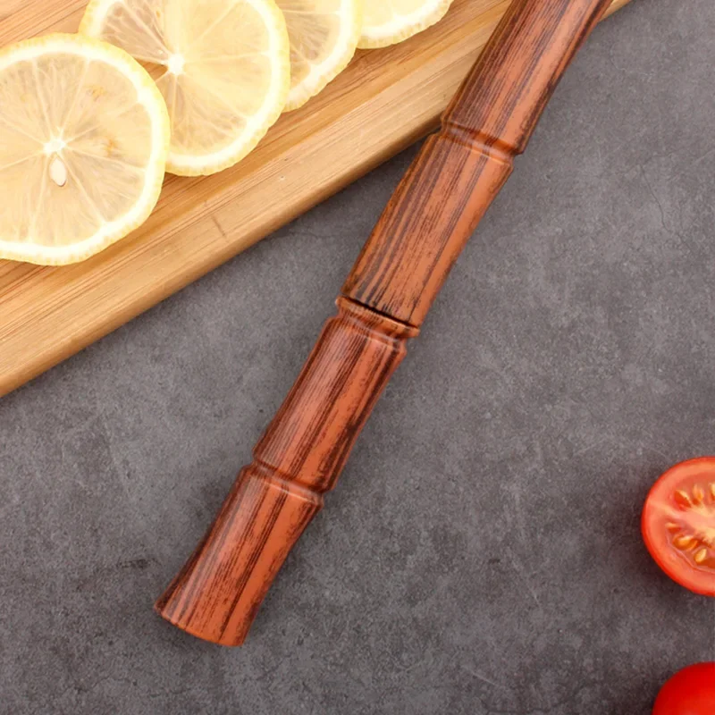 Cuchillo pequeño para pelar frutas y carne, utensilio de cocina con mango de plástico, forjado, para carnicero