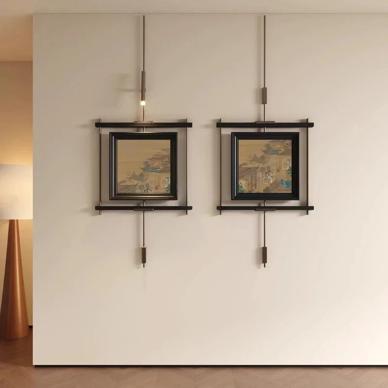 

Hotel entrance corridor wall decoration modern rtaurant villa aisle bedroom lamp hanging painting