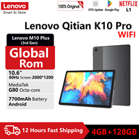 Lenovo Tab K10 Pro TB223FC Global Rom 10.6 inch 8 Core Mediatek G80 60Hz 2K Wifi Android 7700mAh 128GB Android Tablet PC