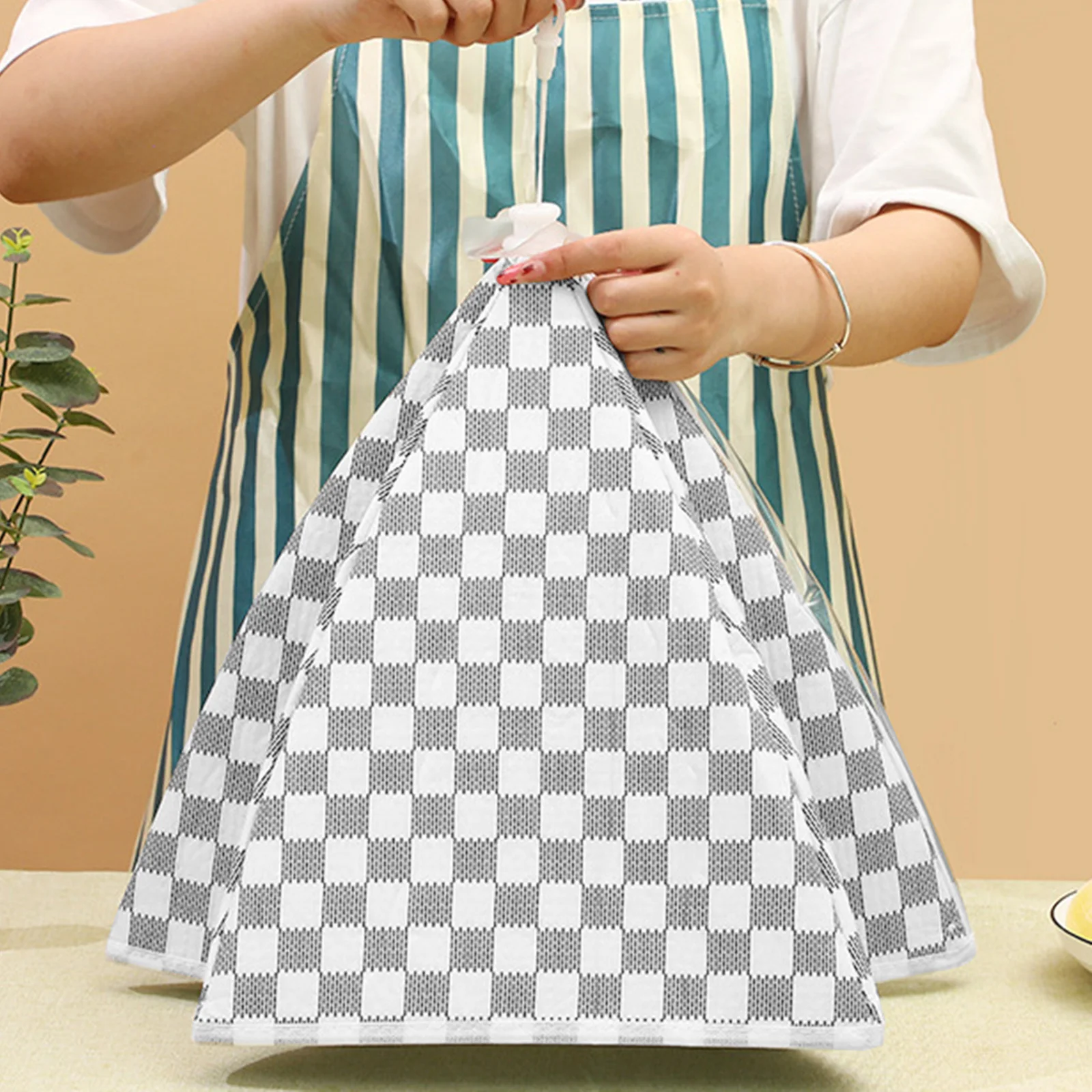 

Insulated Foldable Portable Thermal Food Cover Household Protector Food Warm Keeper for Outdoor Barbecue Picnic Wedding