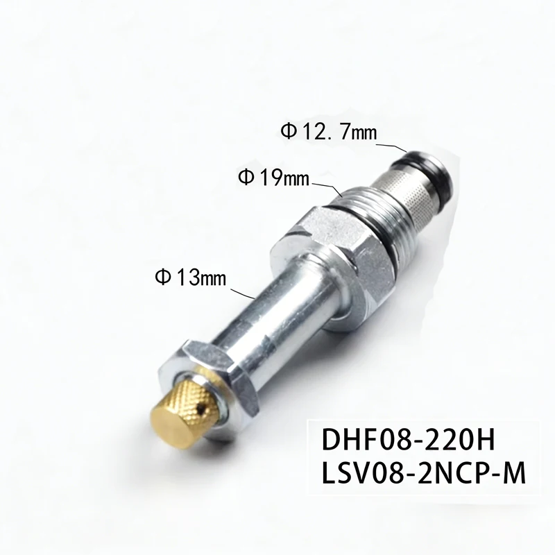 

Гидравлический резьбовой картриджный электромагнитный клапан сброса давления, 2-позиционный, 2-ходовой DHF08-220H SV08-20-M LSV-2NCP-M