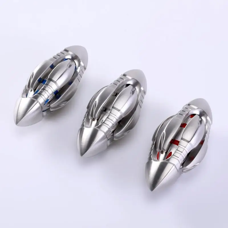 

New 1PC Stainless Teel Push-Papa Eggs EDC Mini Tools Magnetic Decompression Push Toys Decompression Gift
