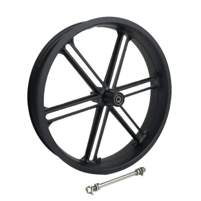 20X4.0 110mm-135mm Disc Brake Design Snow Bike Fat Bike Wheels Anti-deformation Magnesium Alloy Front Wheels