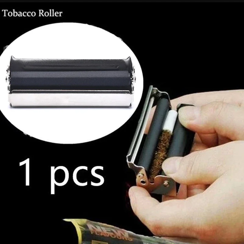 Máquina portátil para hacer cigarrillos, accesorios para fumar tabaco, liar papel