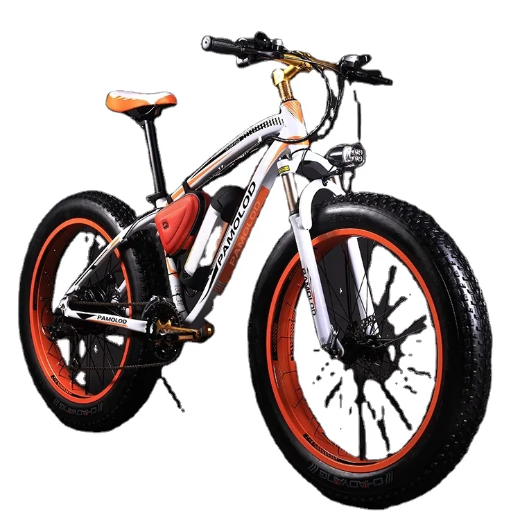 

Intelligent Library Portable 21 Speeds 26 Inch Fat Tire 48v Battery 500w Electric Bicycle