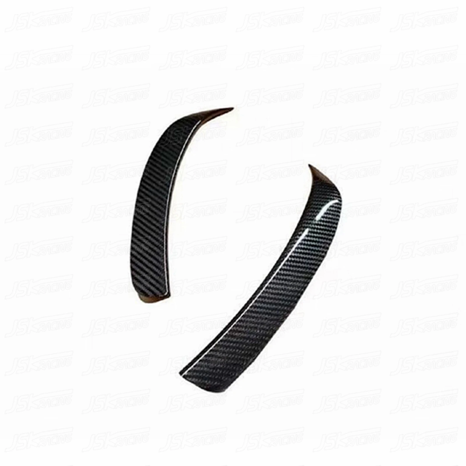 N Style Dry Carbon Fiber Front Bumper Canards For Ferrari F8 2019-2021（JSKFRF819014）