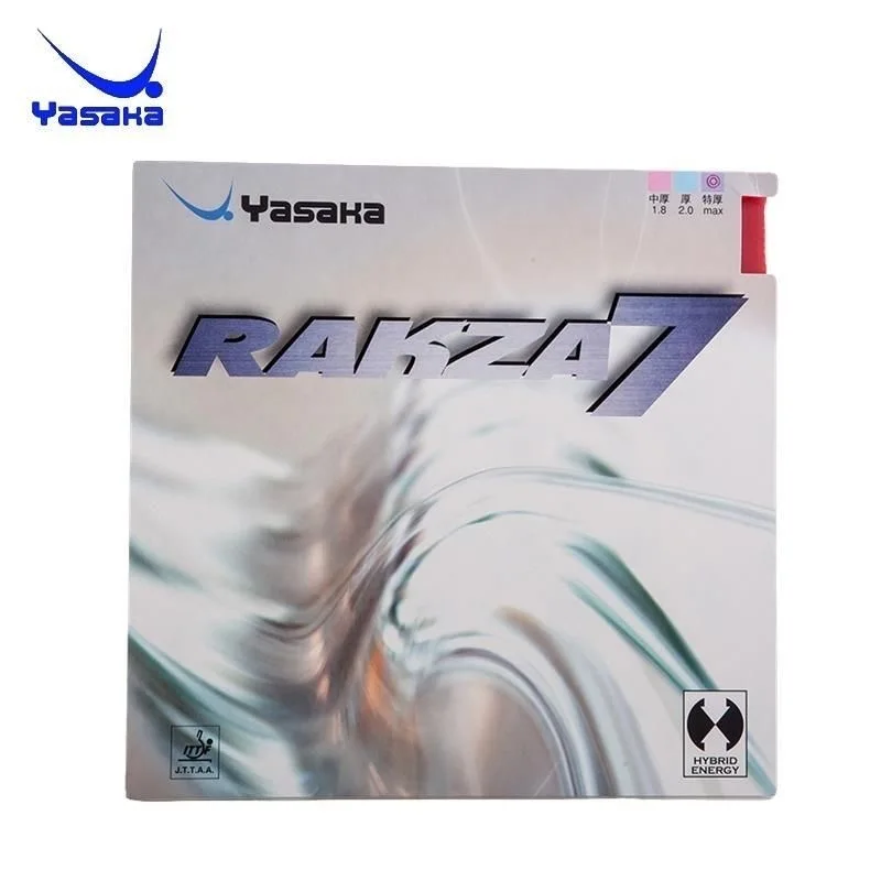 Original Yasaka Rakza 7 Soft (B-77) Tischtennis Gummi Rakza 7(B-76) Tischtennis Kuchen Schwamm Gummi für Tischtennis Schläger