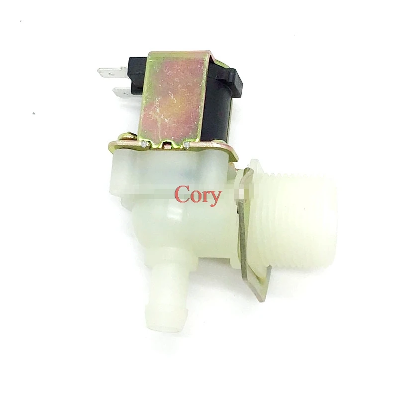 Electric Solenoid Valve Right angle Water Inlet Switch Installation Male G3/4  DN20 For ice machine air conditioner