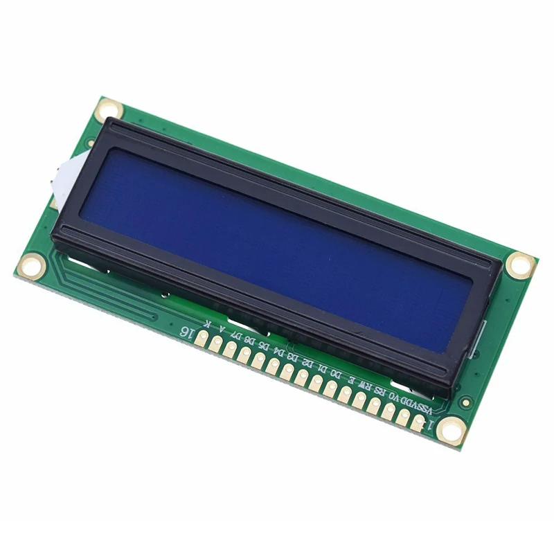 Arduino DIY用液晶画面,青,または黄色の緑の画面,16x2文字,lcd1602,5v