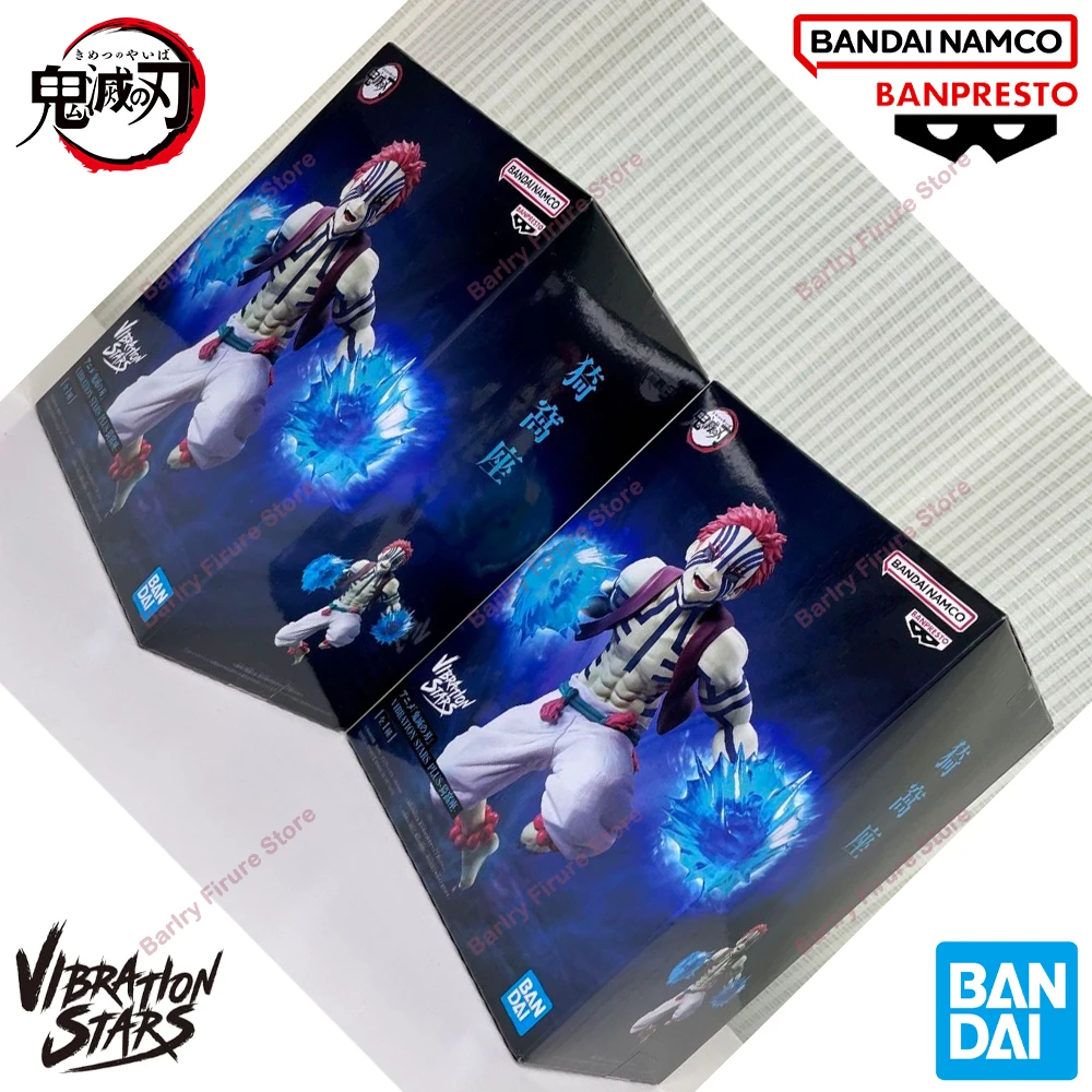 

Вибрационные звезды Demon Slayer Akaza, ПВХ, аниме-фигурка, фигурка BANPRESTO, оригинальные на складе, коллекции, модель игрушки, подарки