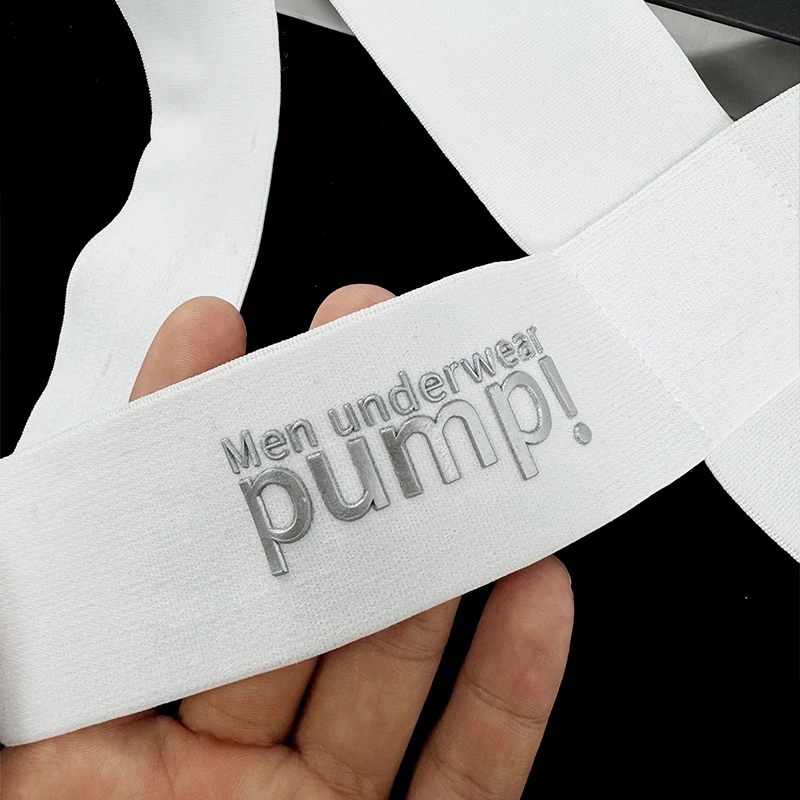 1/2/3PCS Tracolla da uomo Tracolla ad alta elasticità a tesa larga Tinta unita Fascia elastica per il corpo traspirante e antisudore