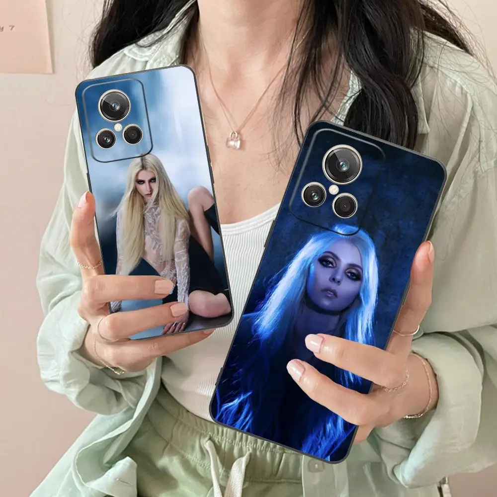 

Taylor Momsen Matte TPU Mobile Phone Case for Realme 15 14 13 12 11 10 9 Pro Plus T i Lite 5G Colorful Printing Cover