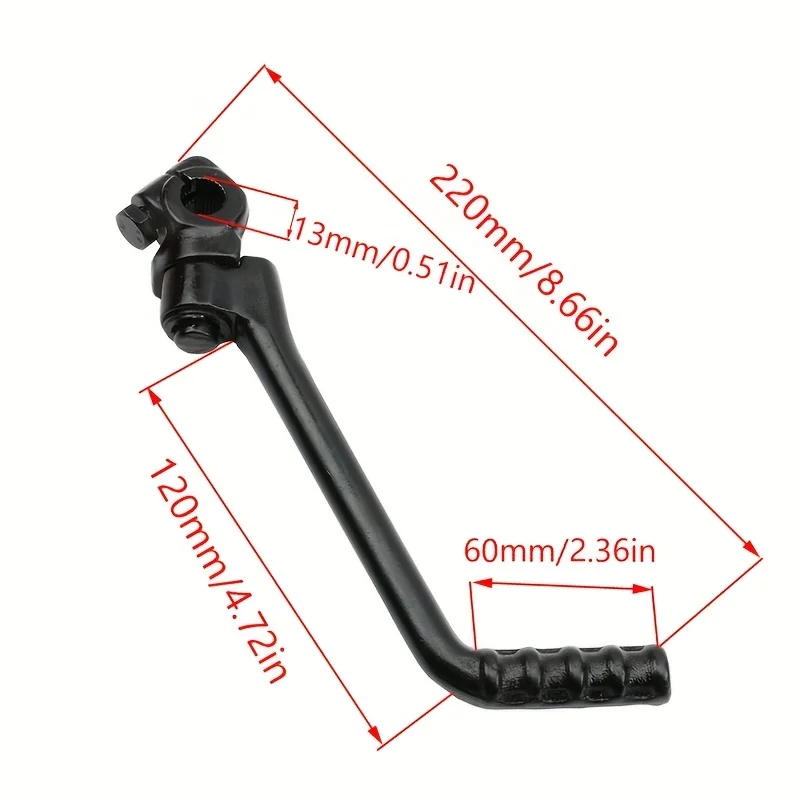 16mm 13mm Kick Starter Lever for YX 140cc 150cc 160cc 200cc 250cc Pit Dirt Bike YCF SSR SDG DRZ