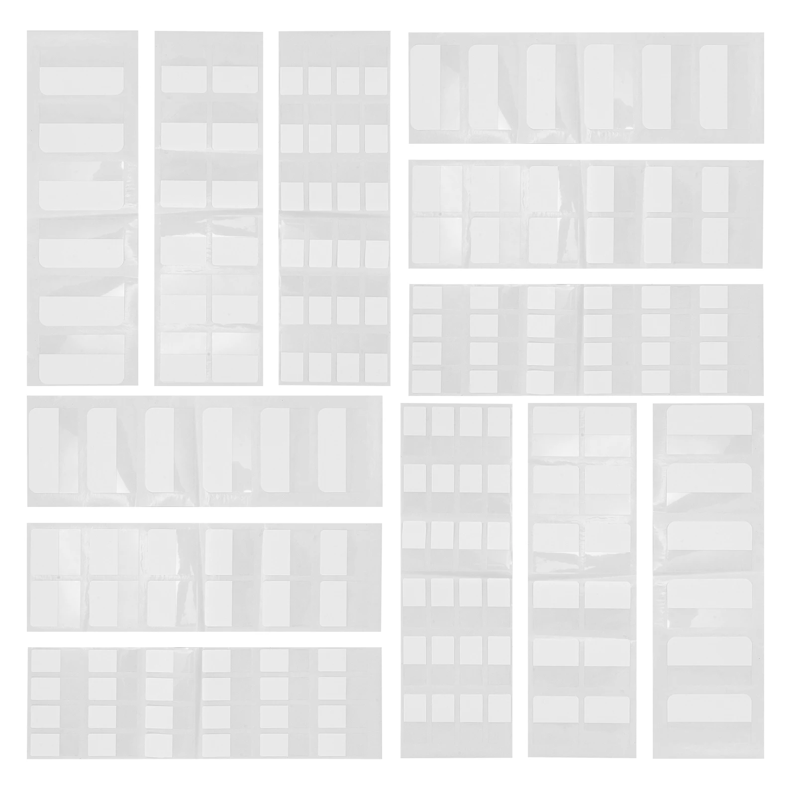 

3 Bags of Sticky Tabs for Notebooks Transparent Note Index Tabs Portable Reading Strips Office Supplies Reading Strips