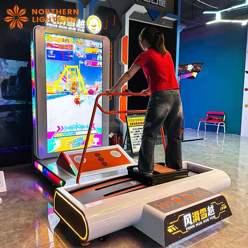 sports fitness body sense entertainment equipment indoor simulation ski all-in-one large commercial gaming machine